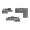 Ecksofa Genova L