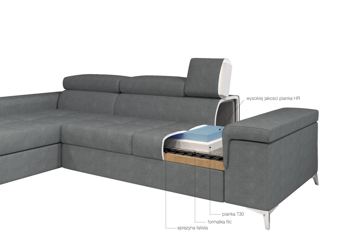 Ecksofa Lucca L