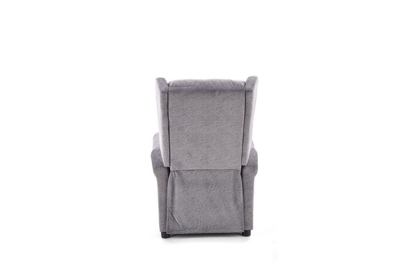 AGUSTIN M recliner with massage function, color: grey