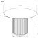 Esstisch Bruno (o120x76)